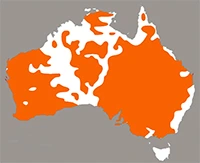 Emu Distribution map